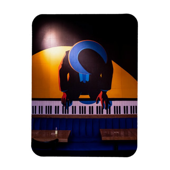 Íman Piano incrível (Vertical)