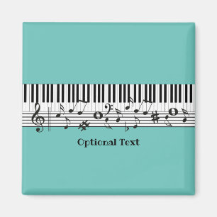 Íman Piano Music Design Magnet