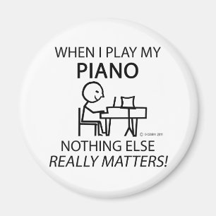 Íman Piano nada matérias outras