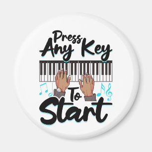 Íman Piano Pressione qualquer tecla para Star Pianista 