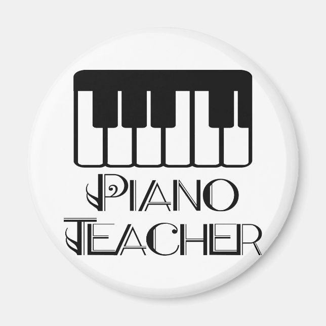 Íman Piano Professor Keyboard Music (Frente)