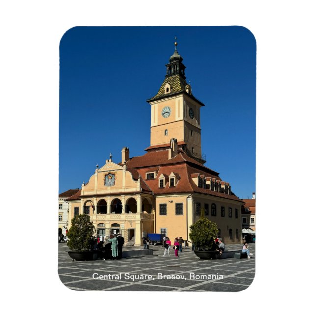 Íman Piata Sfatului, Brasov, Romênia, em um (Vertical)