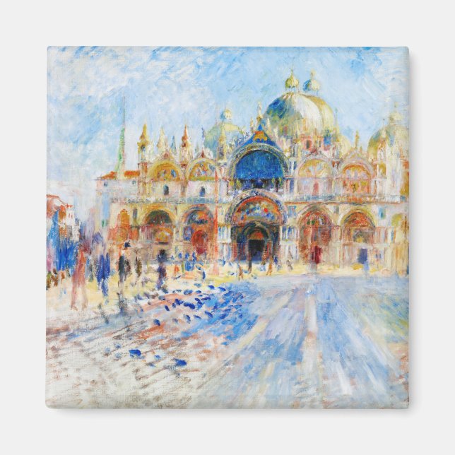 Íman Piazza San Marco, Renoir (Frente)
