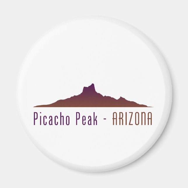Íman Picacho Peak - Arizona (Frente)