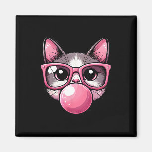 Íman Picante De Gato Bonito E Engraçado, Pulmões Rosa E