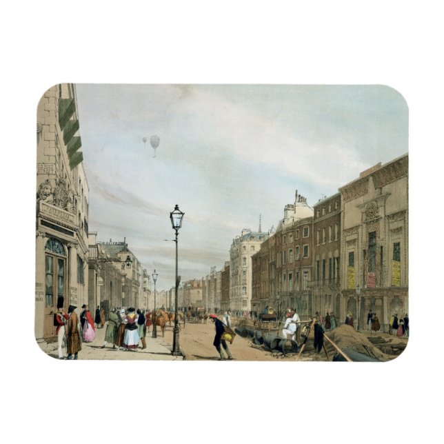 Íman Piccadilly, do canto da Rua Velha Bond, de (Horizontal)
