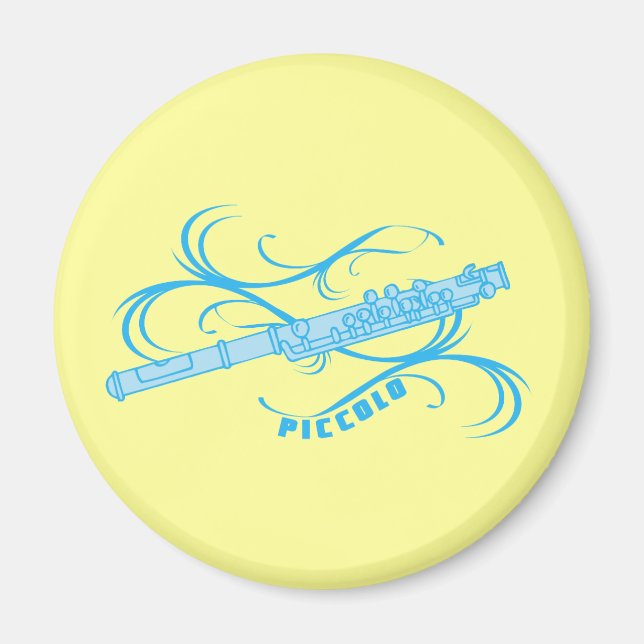 Íman Piccolo Azul (Frente)