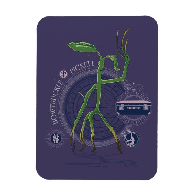 Íman PICKETT™ O Gráfico BOWTRUCKLE™ (Vertical)