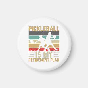 Íman Pickleball É Meu Plano De Aposentadoria Engraçado
