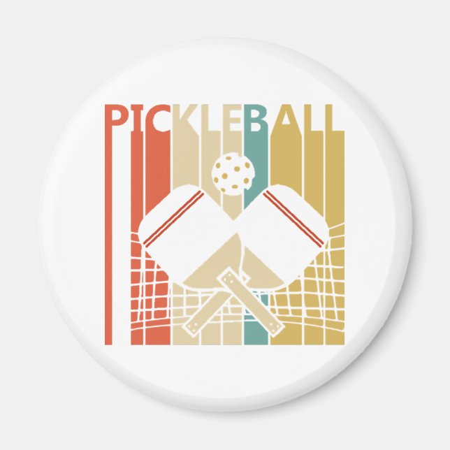Íman Pickleball Retro Vintage  (Frente)