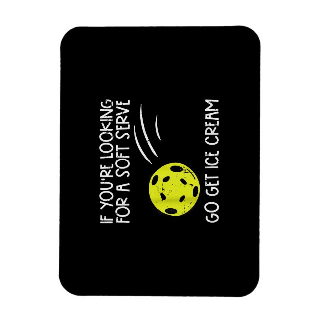 Íman Pickleball Soft Serve Get Sorvete Pickle Ball Me (Vertical)