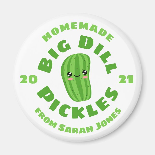 Íman Picles caseiros (Frente)