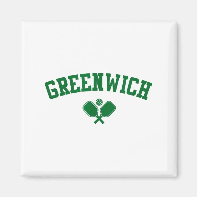 Íman picles de Greenwich verde  (Frente)