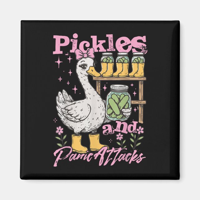 Íman Picles De Pipeta Engraçados E Pânico (Frente)