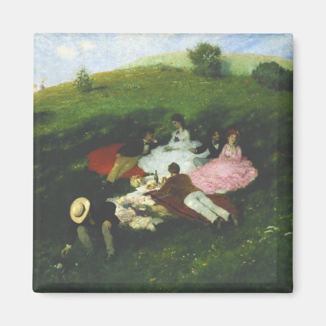 Íman Picnic em maio (Frente)