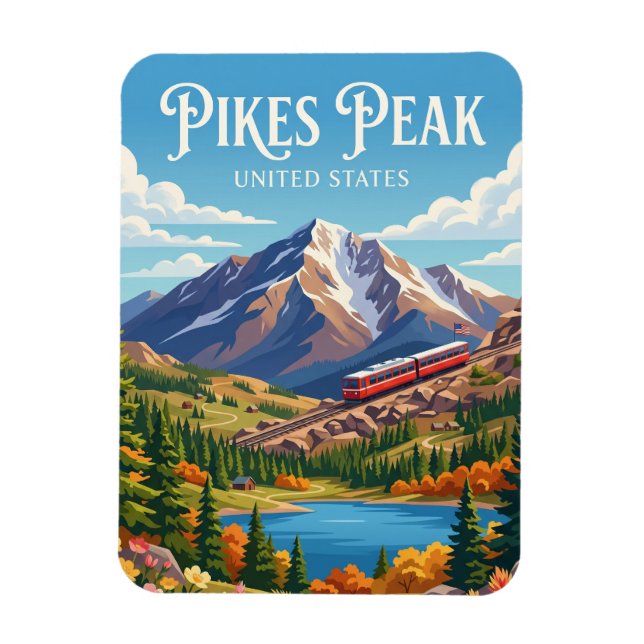 Íman Pico Pikes Colorado (Vertical)