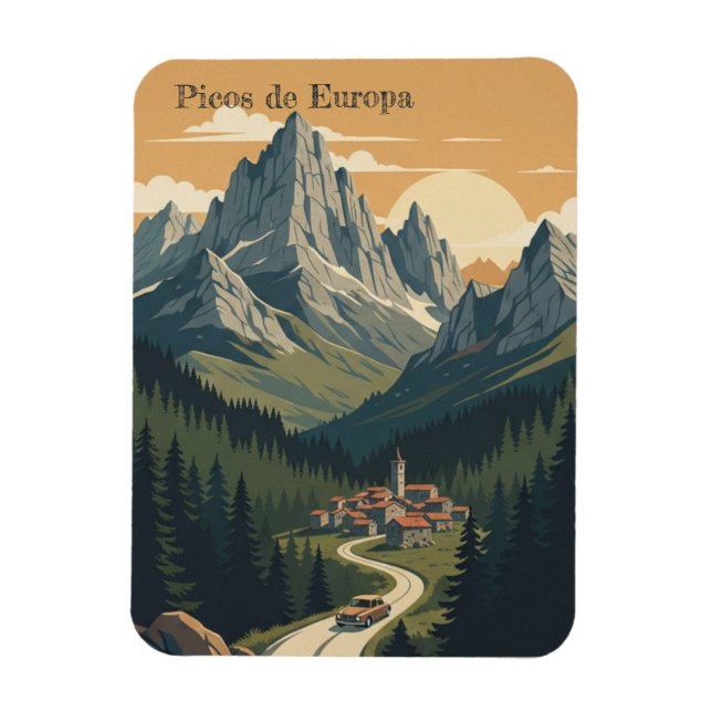 Íman Picos de Europa, Espanha (Vertical)