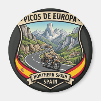 Íman Picos de Europa Estrada Cênica da Montanha Espanha