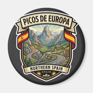 Íman Picos de Europa Rota Cênica Astúrias