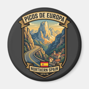 Íman Picos de Europa Rota Montanhosa Espanha