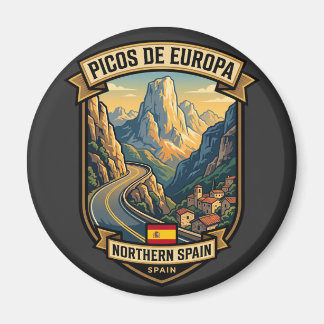 Íman Picos de Europa Rota Montanhosa Espanha