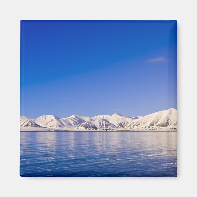 Íman Picos nevados Woodfjord Svalbard (Frente)