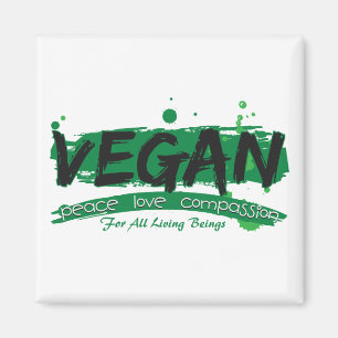 Íman Piedade do amor da paz do Vegan