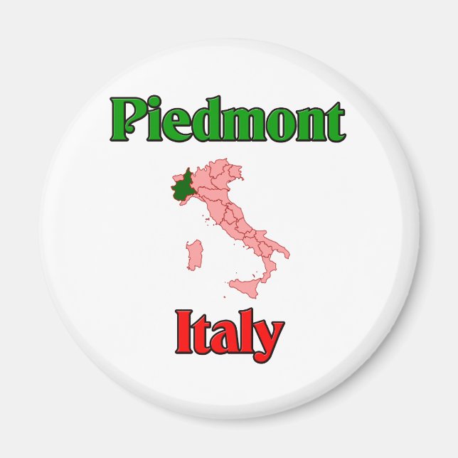 Íman Piemonte Itália (Frente)