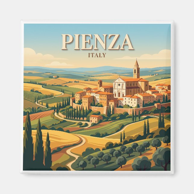Íman Pienza Itália (Frente)