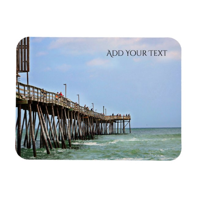 Íman Pier de Pesca por Shirley Taylor (Horizontal)