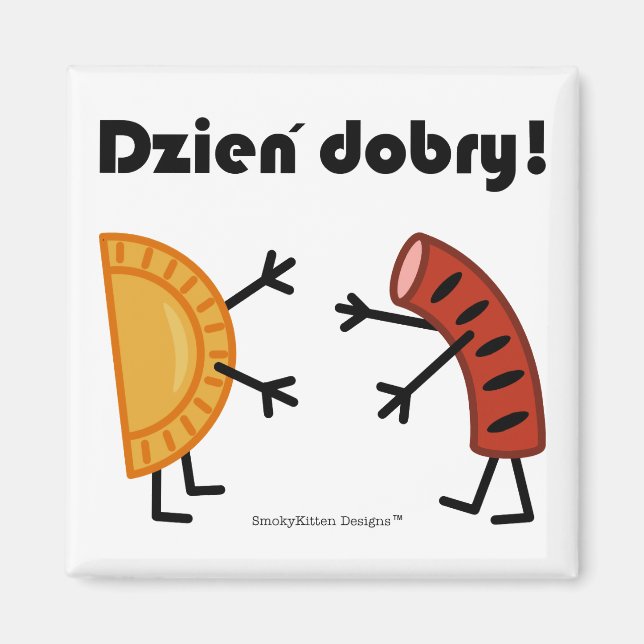 Íman Pierogi & Kielbasa - Dzien Dobry! (Frente)