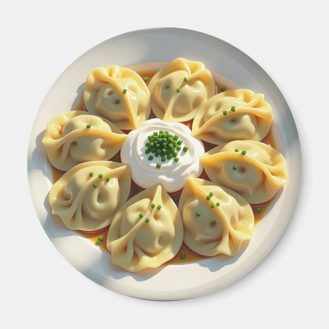 Íman Pierogi Realista Bonito (Frente)