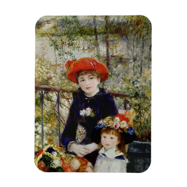 Íman Pierre A Renoir | Duas Irmãs, ou No Terrace (Vertical)