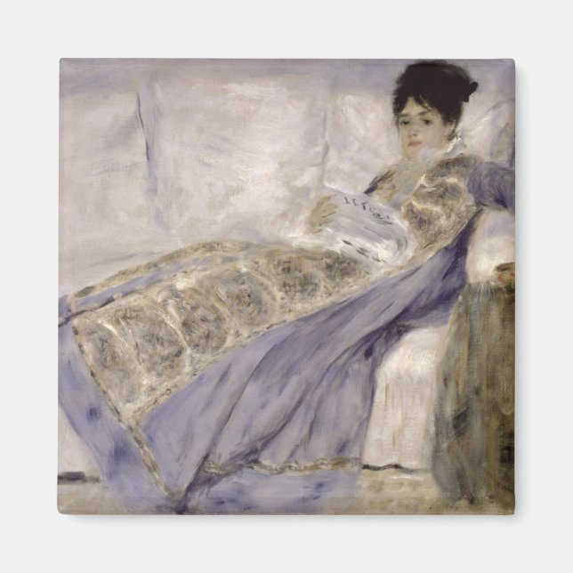 Íman Pierre A Renoir | Madame Monet em Sofá (Frente)