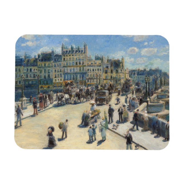 Íman Pierre A Renoir | Pont Neuf, Paris (Horizontal)