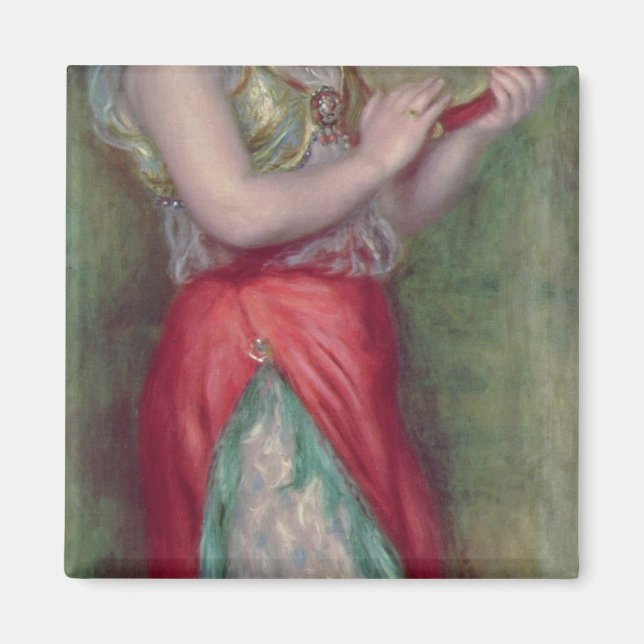 Íman Pierre A Renoir | Rapariga com Tambourine (Frente)