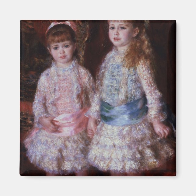 Íman Pierre A Renoir | Rosa e Azul (Frente)