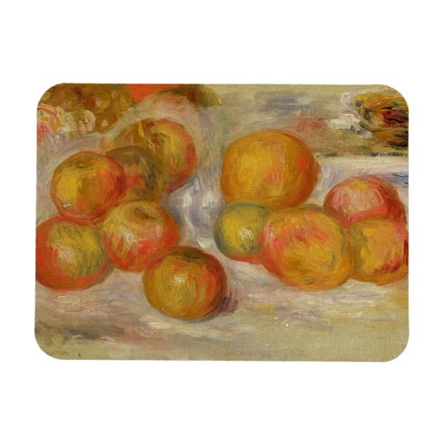 Íman Pierre A Renoir | Vida Estática com Maçãs (Horizontal)