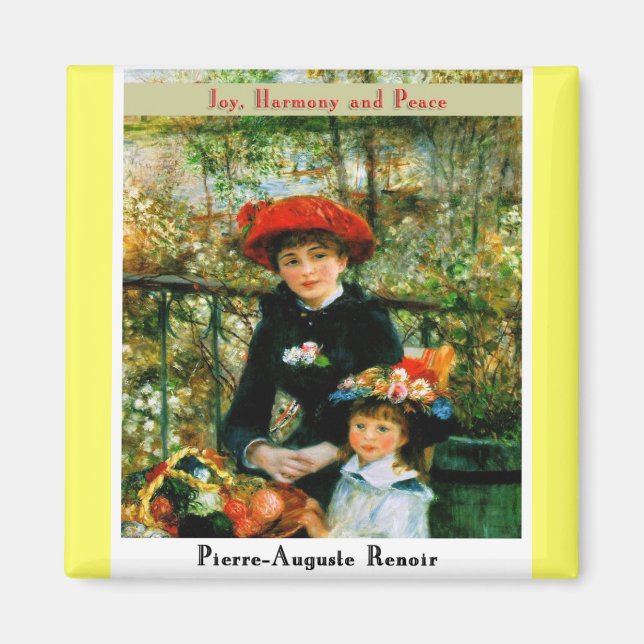 Íman Pierre Auguste Renoir (Frente)