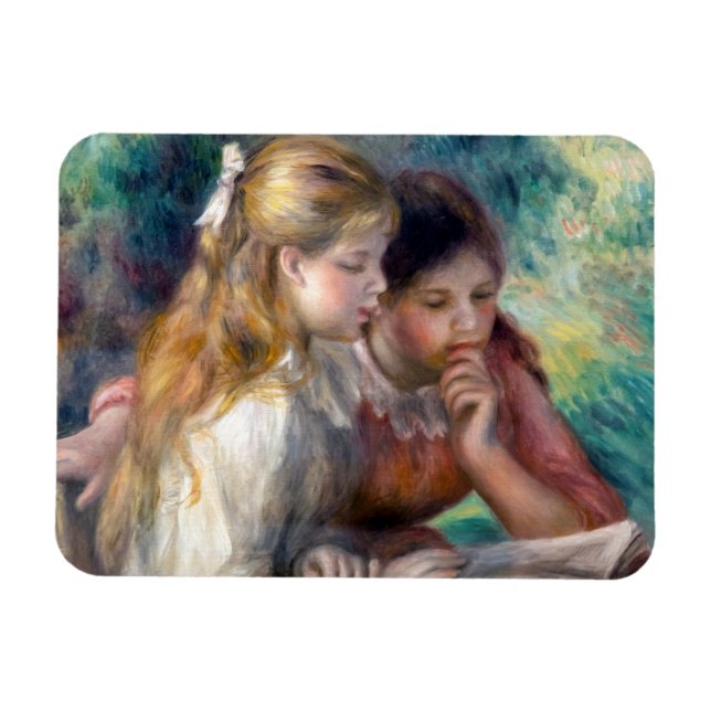 Íman Pierre-Auguste Renoir - A Leitura (Horizontal)