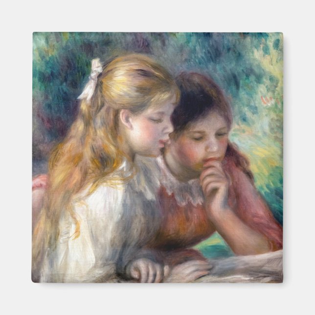 Íman Pierre-Auguste Renoir - A Leitura (Frente)