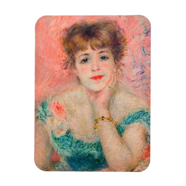 Íman Pierre-Auguste Renoir - Atriz Jeanne Samary (Vertical)