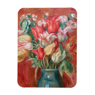 Íman Pierre-Auguste Renoir - Buquê de Tulipas