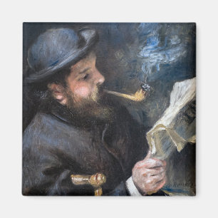 Íman Pierre-Auguste Renoir - Claude Monet Lendo