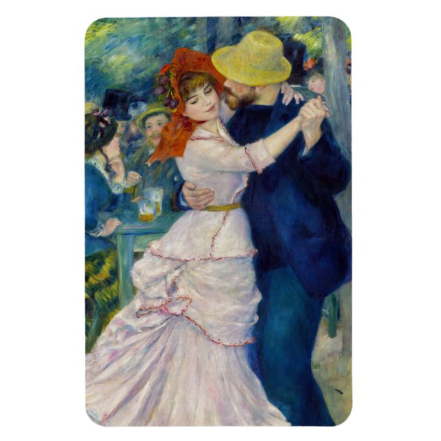 Íman Pierre-Auguste Renoir - Dança em Bougal (Vertical)