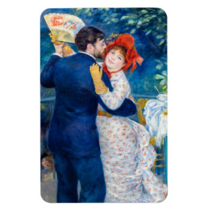 Íman Pierre-Auguste Renoir - Dança no Campo