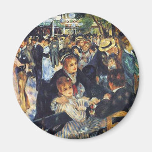 Íman Pierre Auguste Renoir - dance no la G de Le Moulin