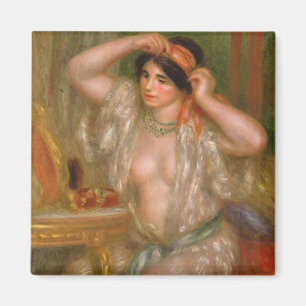 Íman Pierre Auguste Renoir Gabrielle no espelho