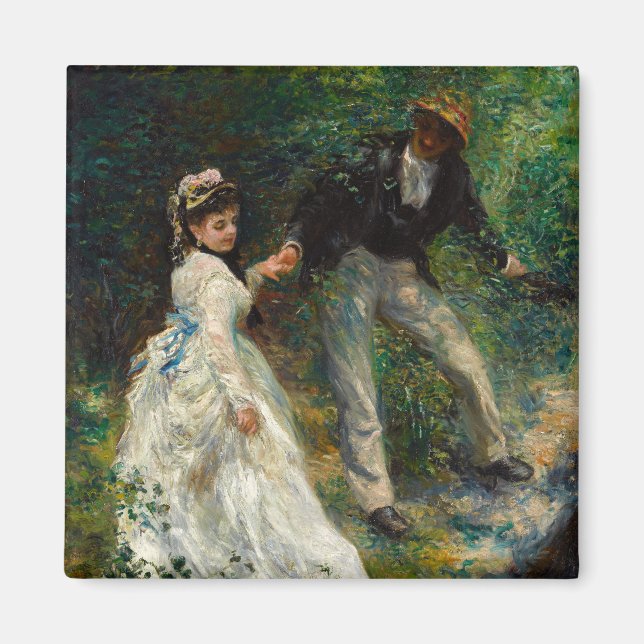 Íman Pierre-Auguste Renoir - La Promenade (Frente)