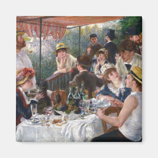 Íman Pierre-Auguste Renoir - Luncheon do Partido Barco (Frente)